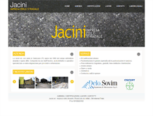 Tablet Screenshot of jacini.com